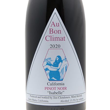 ワイン Au Bon Climat Pinot Noir Isabelle 2021 2021 Pinot Noir 